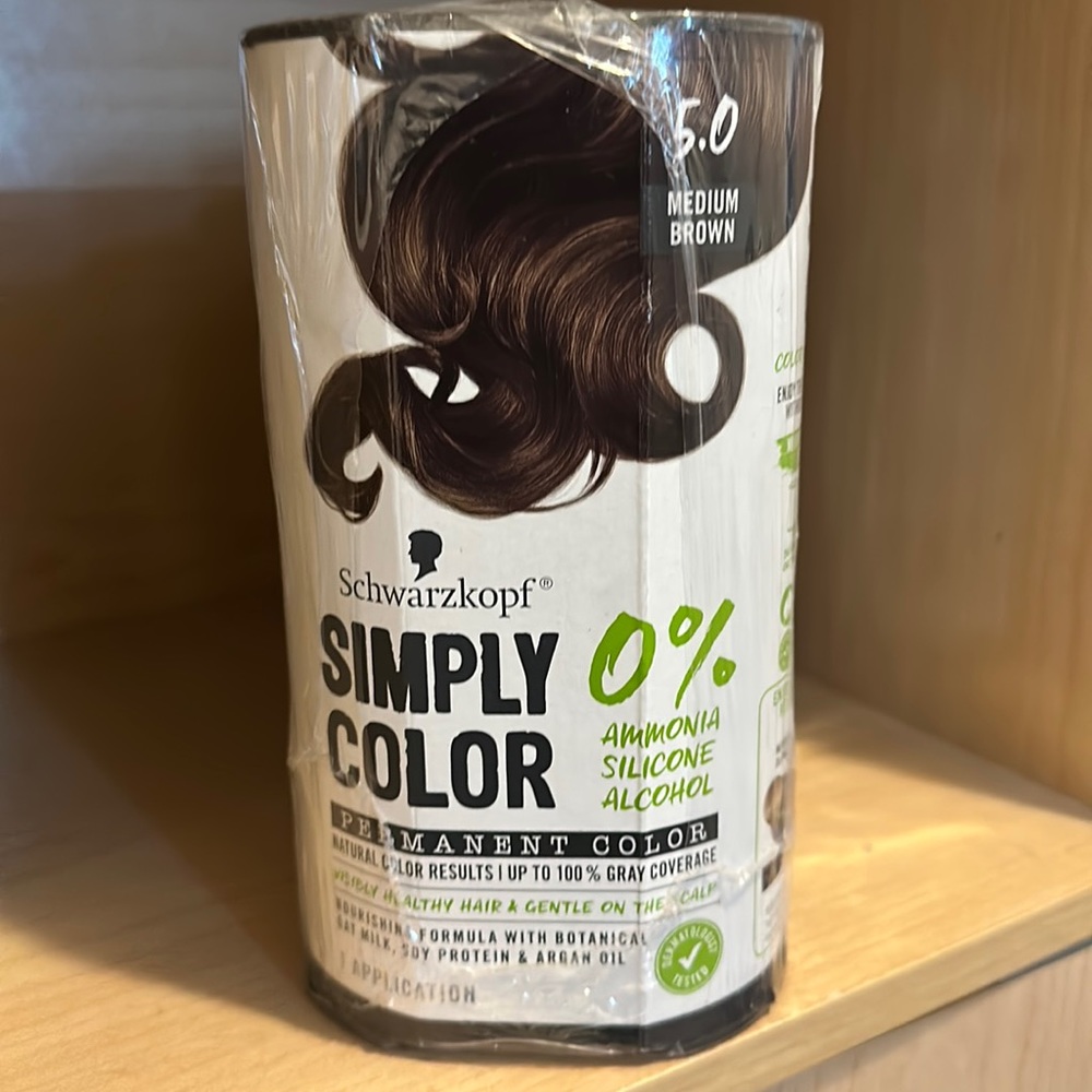 #2Schwarzkopf Hair color Medium Brown